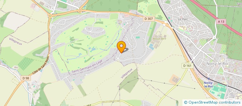 localisation de l'entreprise SCI MA2PC3  NOISY-LE-ROI