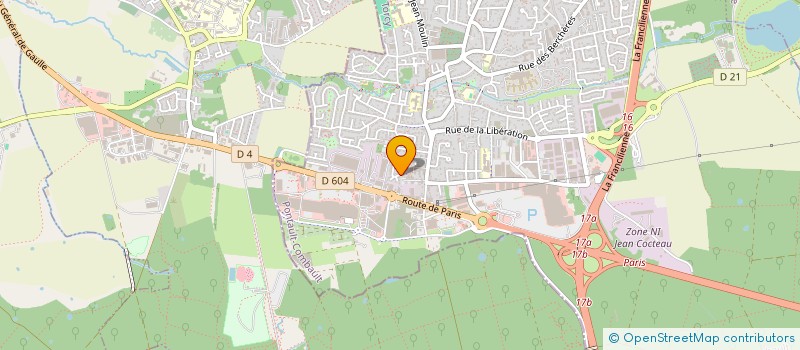 localisation de l'entreprise SCI MAA à PONTAULT-COMBAULT