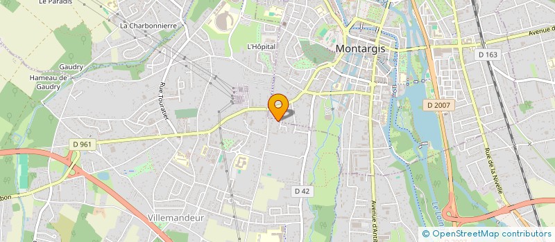 localisation de l'entreprise SCI MAADANI à VILLEMANDEUR