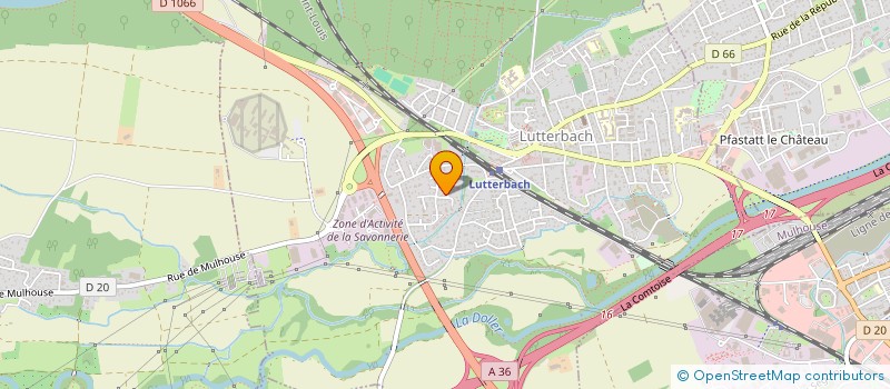 localisation de l'entreprise SCI MAAKAROUN  LUTTERBACH