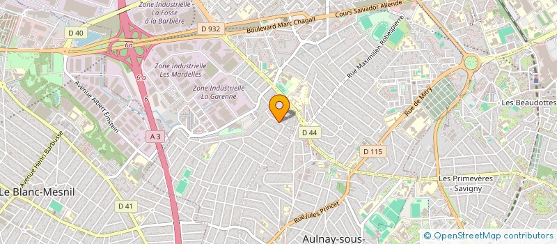 localisation de l'entreprise SCI MAAN à AULNAY-SOUS-BOIS