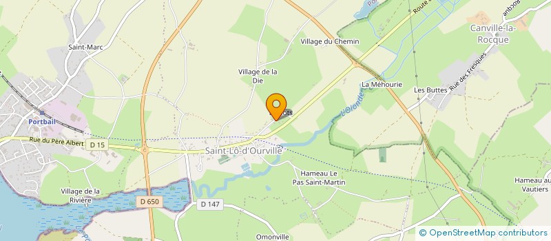 localisation de l'entreprise SCI MAANJUJA  PORT-BAIL-SUR-MER