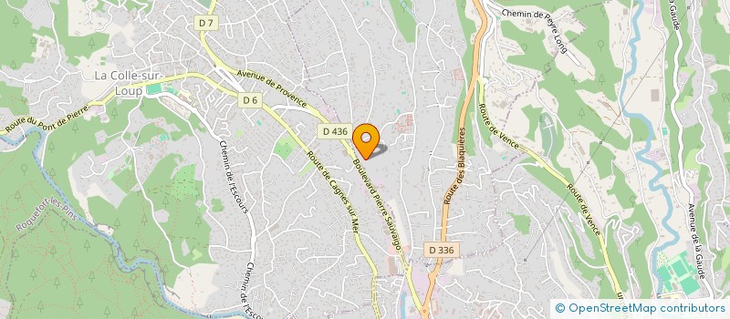 localisation de l'entreprise SCI MAANS à SAINT-PAUL-DE-VENCE