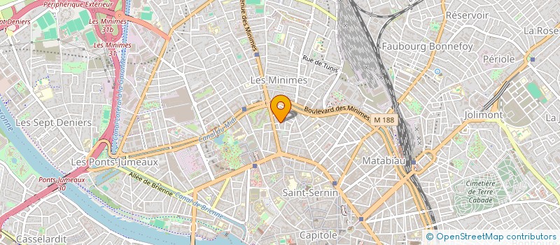 localisation de l'entreprise SCI MAASAI à TOULOUSE