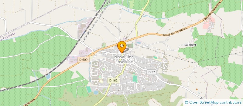 localisation de l'entreprise SCI MAAUCAMACL  NISSAN-LEZ-ENSERUNE