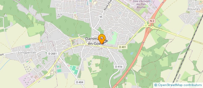 localisation de l'entreprise SCI MAAURE  DAMMARTIN-EN-GOELE