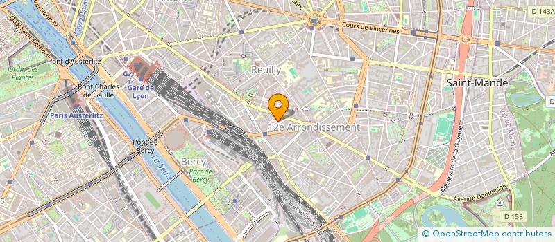 localisation de l'entreprise SCI MAAVAS  PARIS