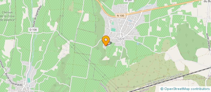 localisation de l'entreprise SCI MAAYAN  SAZE