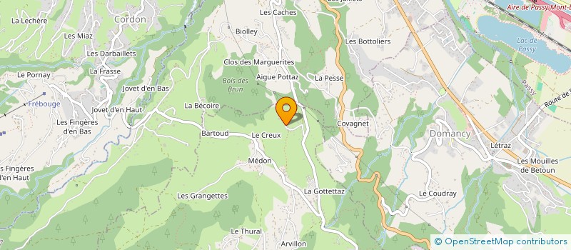 localisation de l'entreprise SCI MAB  COMBLOUX