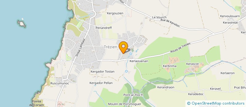 localisation de l'entreprise SCI MAB  PLOUARZEL