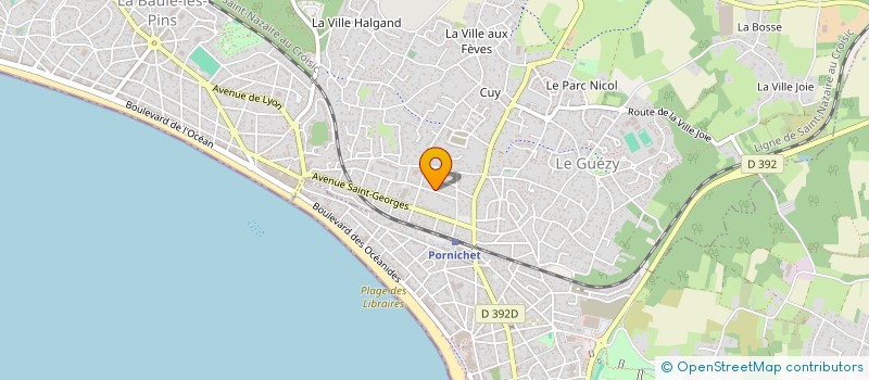 localisation de l'entreprise SCI MABALKA  LA BAULE-ESCOUBLAC