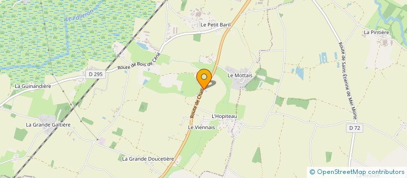 localisation de l'entreprise SCI MABAP  MACHECOUL-SAINT-MEME