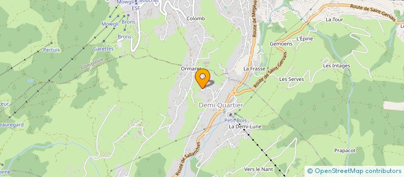 localisation de l'entreprise SCI MABBOUX-ROUX  DEMI-QUARTIER