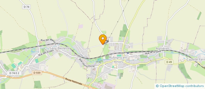 localisation de l'entreprise SCI MABE CALOULA  VILLERS-CHATEL