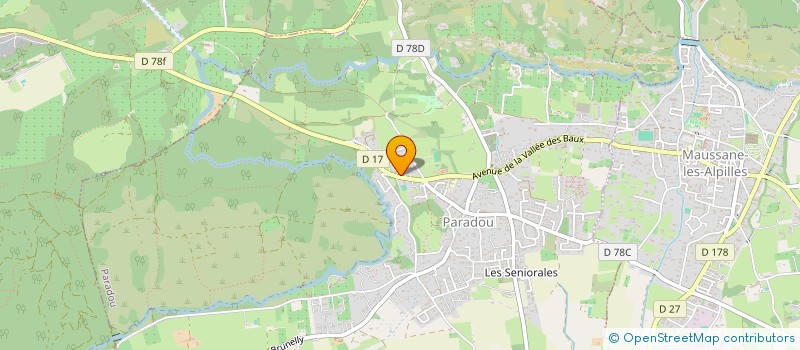 localisation de l'entreprise SCI MABELE  PARADOU