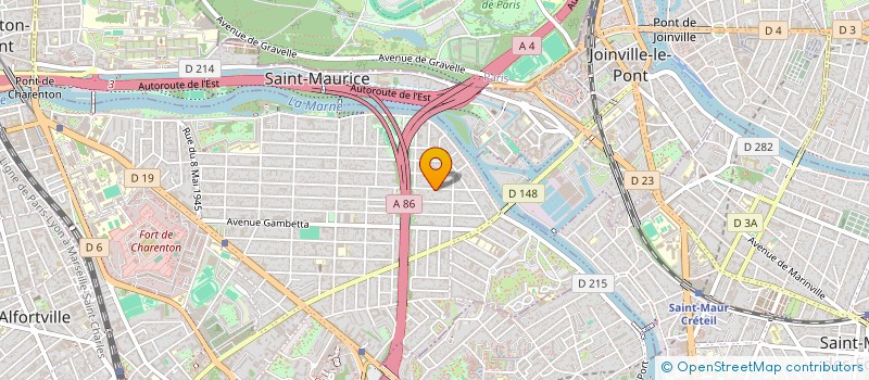 localisation de l'entreprise SCI MABELLO à MAISONS-ALFORT