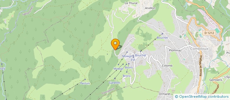 localisation de l'entreprise SCI MABEPAROFRA  COMBLOUX