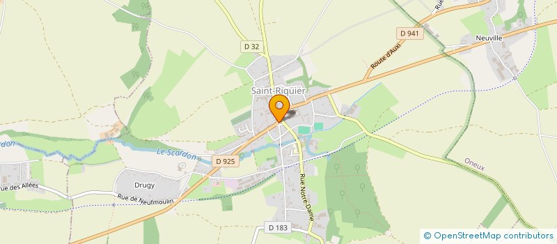 localisation de l'entreprise SCI MABEPSA  SAINT-RIQUIER