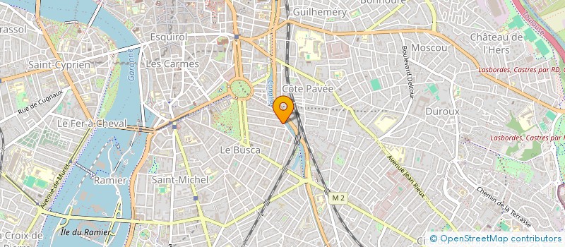 localisation de l'entreprise SCI MABER  TOULOUSE