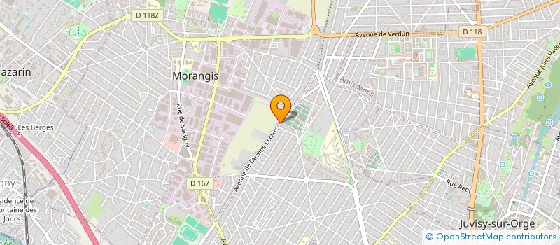 localisation de l'entreprise SCI MABER à MORANGIS