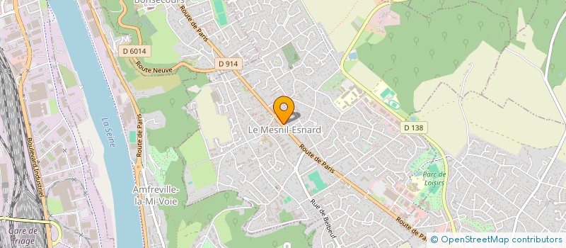 localisation de l'entreprise SCI MABILAIS  LE MESNIL-ESNARD