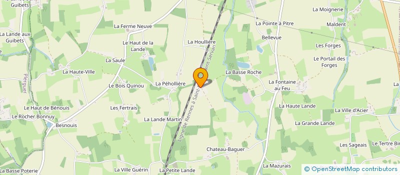 localisation de l'entreprise SCI MABILE  BAGUER-MORVAN