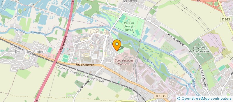 localisation de l'entreprise SCI MABILLE à AMIENS
