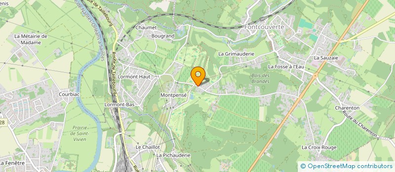 localisation de l'entreprise SCI MABILLE RENAUDIN  FONTCOUVERTE