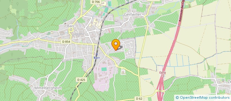 localisation de l'entreprise SCI MABIRE  BARR