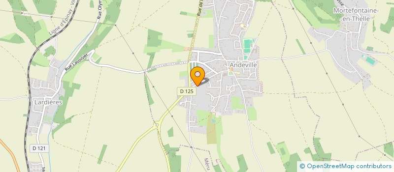 localisation de l'entreprise SCI MABLEU  ANDEVILLE