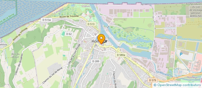 localisation de l'entreprise SCI MABLONDE à HONFLEUR