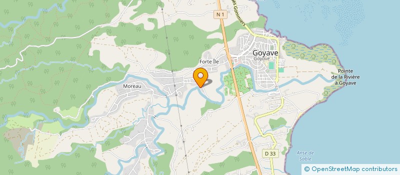 localisation de l'entreprise SCI MABO  GOYAVE