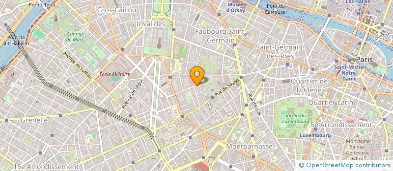 localisation de l'entreprise SCI MABRI  PARIS