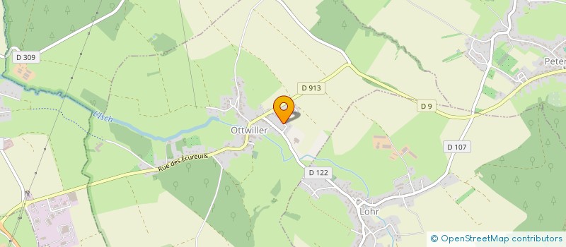 localisation de l'entreprise SCI MABRI  OTTWILLER