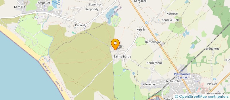 localisation de l'entreprise SCI MABROUK  PLOUHARNEL