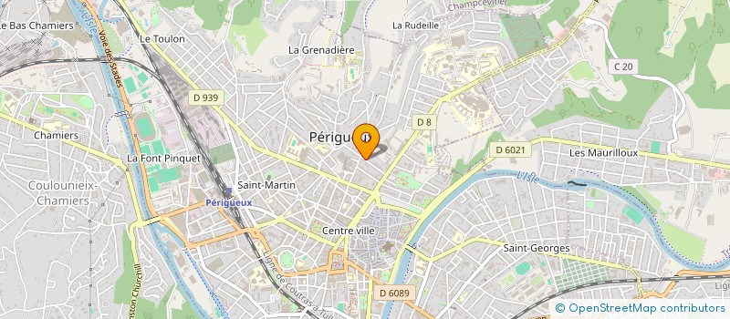 localisation de l'entreprise SCI MABRU à PERIGUEUX