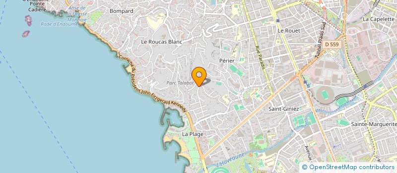 localisation de l'entreprise SCI MABRUNE à MARSEILLE