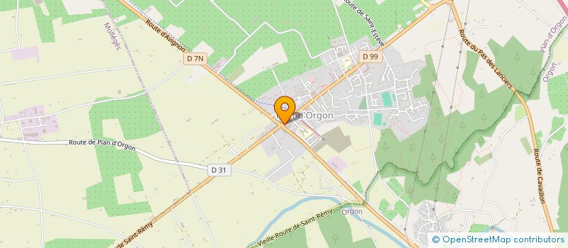 localisation de l'entreprise SCI MABY à PLAN-D'ORGON