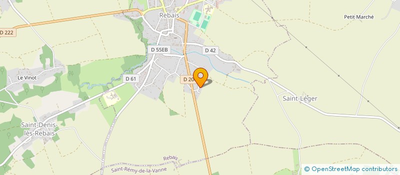 localisation de l'entreprise SCI MAC 2A à MEAUX