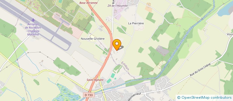 localisation de l'entreprise SCI MAC 4  ECHILLAIS