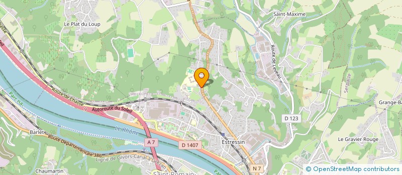 localisation de l'entreprise SCI MAC  SEYSSUEL