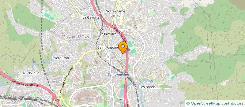 localisation de l'entreprise SCI MAC à MARSEILLE