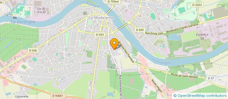 localisation de l'entreprise SCI MAC FLAT à BERGERAC