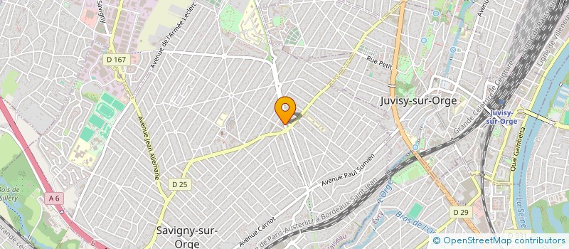 localisation de l'entreprise SCI MAC FLY à SAVIGNY-SUR-ORGE