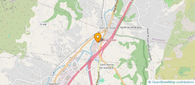 localisation de l'entreprise SCI MAC LE PATIO à AUBAGNE