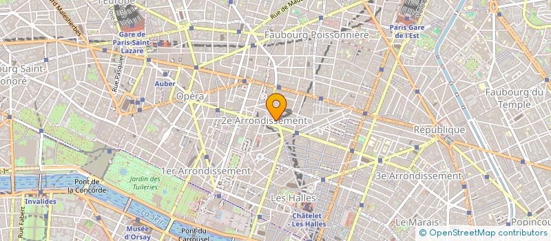 localisation de l'entreprise SCI MAC LUHAN à PARIS