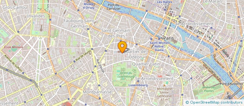 localisation de l'entreprise SCI MAC PALATINE  PARIS