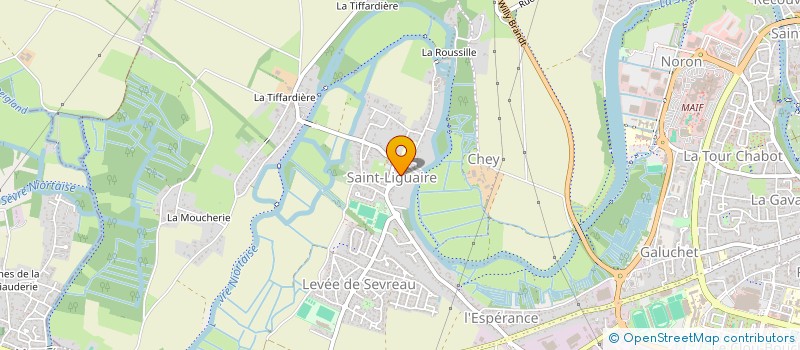 localisation de l'entreprise SCI MAC PUB à NIORT