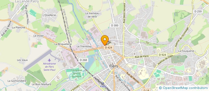 localisation de l'entreprise SCI MACA à FLERS
