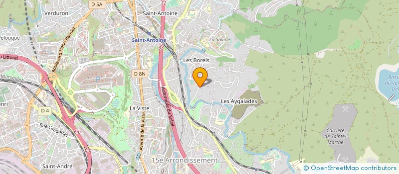 localisation de l'entreprise SCI MACADI 13 à MARSEILLE